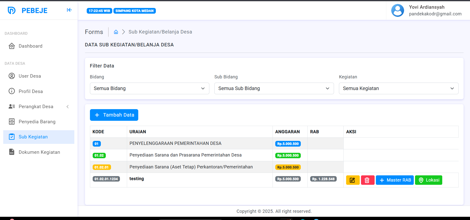 PEBEJE website preview image
